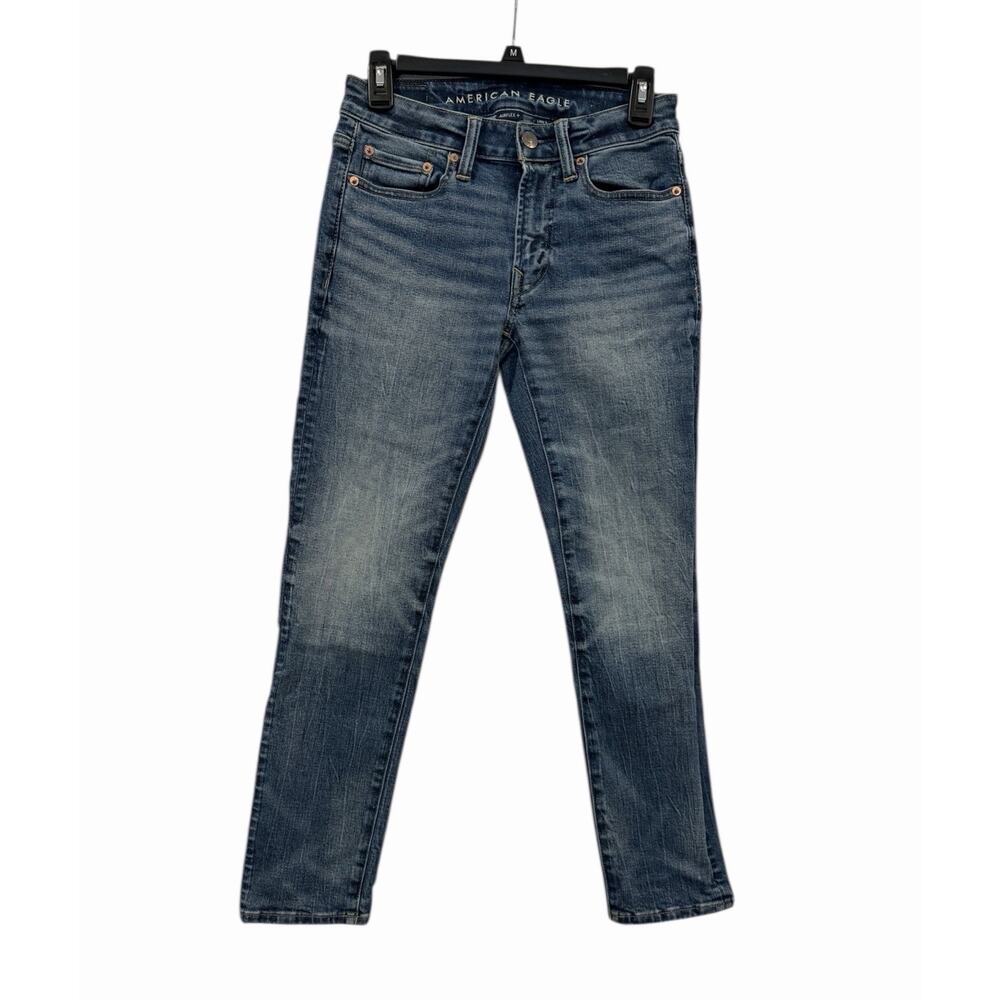 American Eagle AIRFLEX Medium Wash Skinny Jeans Women’s 26x28